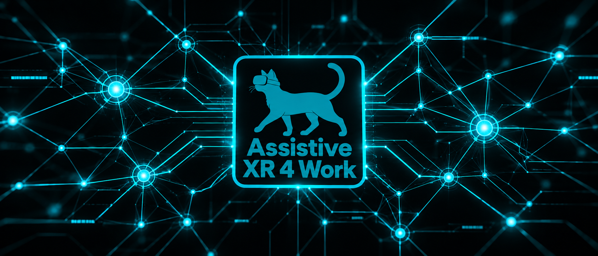 Logo AssistiveXR 4 Work als teil eines technischen Netzwerkes
